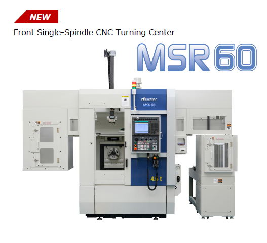 Front Single-Spindle CNC Turning Center 「MSR60」by MURATA MACHINERY,LTD.