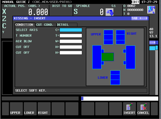 Interactive programming function ”Kissing Cycle Screen”　